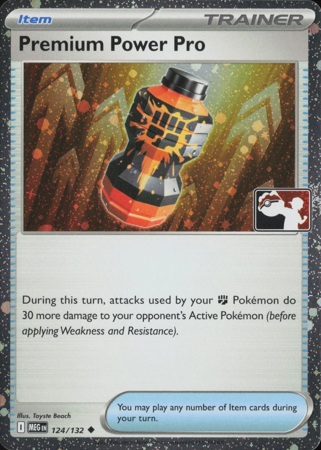 Mega Evolution Premium Power Pro [Prize-Pack-Cosmos-Holo] Pokémon card